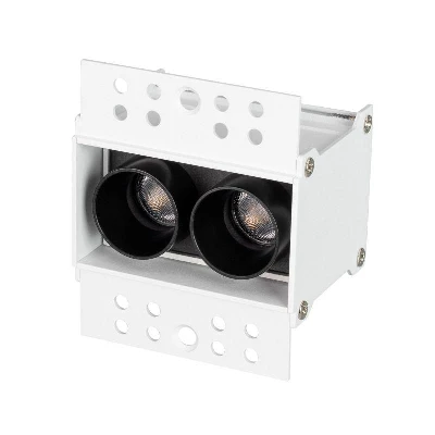 Светильник светодиодный MS-ORIENT-BUILT-TRIMLESS-TC-S38x67-5W Warm3000 WH-BK 30 deg IP20 230В металл Arlight 031923