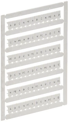 Маркер для CTS/CP 4кв.мм "A; B; C; N; PE" ARMAFIX IEK AF-CT10D-M-004-21