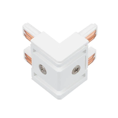 Коннектор угловой MAG-VIBE-CON-L90-INT-POWER (WH внутренний) IP20 металл Arlight 044507
