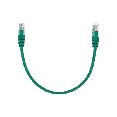 Патч-корд U/UTP CAT 5e RJ45-RJ45 26AWG LSZH зел. 0.3м Rexant 02-0106-03