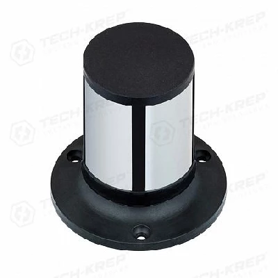 Ножка круглая регулируемая сверху d50х80мм метал. хром Tech-Krep/Zitar 148550