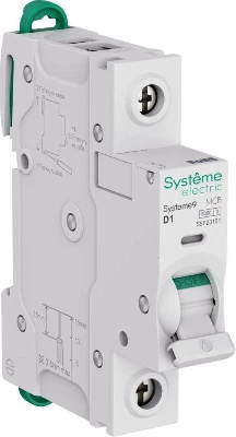 Выключатель автоматический 1п D 1А 6кА Systeme9 230В SE S9F23101
