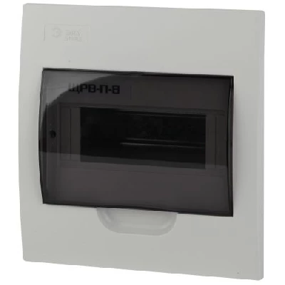 Бокс встраиваемый ЩРВ-П-8 8мод. IP41 пластик SIMPLE NO-box_simple-plastic_8_flush BOXF08 Эра Б0041511