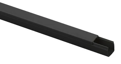 Кабель-канал 12х12 L2000 черн. KK-B-12-12 Эра Б0061736
