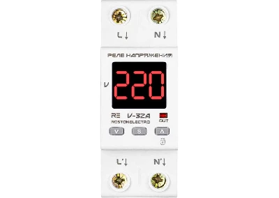 Реле напряжения ROSTOKELECTRO RE V-32A