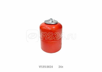 Бак расширительный вертикальный RV 24л красн. (48шт/пал) VALFEX VF.RV.0024
