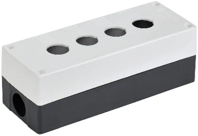 Корпус КП104-Р 4-м для кнопок бел. IEK BKP10-4-K01-R