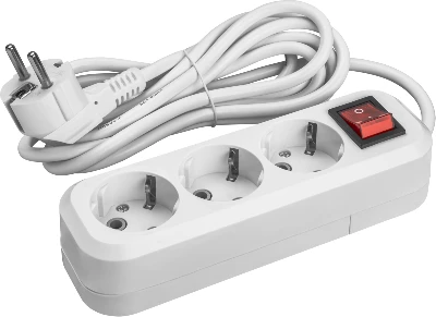 Удлинитель 3х3м с заземл. 16А IP20 90523 OPE-S-03-300-ЕSC-3х1 ОНЛАЙТ 90523