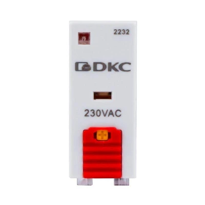 Реле одиночное 230В AC 2 прекидн. контакта DKC IR-230AC-2CO-D
