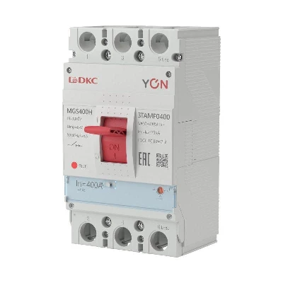 Выключатель автоматический MGS400 3P 320-400A 75kA YON MGS400H-3TAMF0400