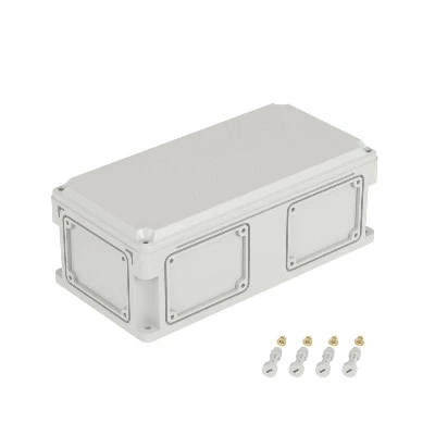 Корпус 400х200х146мм IP67 с непрозр. крышкой 21мм с фланцами пластик. DKC 542210