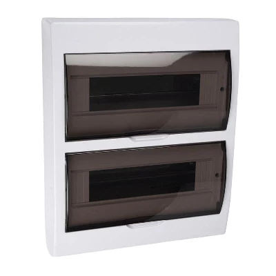 Бокс модульный накладной PDB/W 1024 WH (ЩРН-П-24) IP41 пластик. Pro JazzWay 5071698
