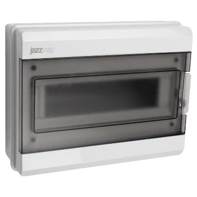 Бокс модульный накладной PDB/W 3012 GR (ЩРН-ПГ-12) IP65 пластик. JazzWay 5072008