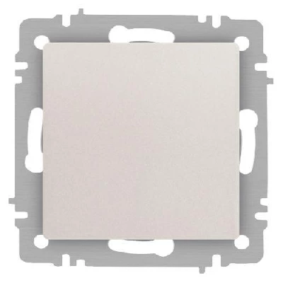 Переключатель 1-кл. СП Accent 6-103-06 10А IP20 250В AL/CU перламутр. Intro Б0063432