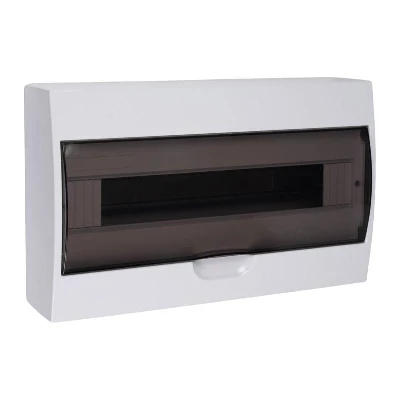 Бокс модульный накладной PDB/W 1018 WH (ЩРН-П-18) IP41 пластик. JazzWay 5071681