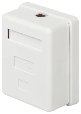 Розетка компьютерная 1-м RJ45 кат.5E неэкранир. Эра Б0056900