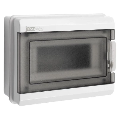 Бокс модульный накладной PDB/W 3008 GR (ЩРН-ПГ- 8) IP65 пластик. Pro JazzWay 5071988