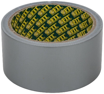 Лента клейкая универсальная армированная "Ductape" 48ммх10м FIT 11710