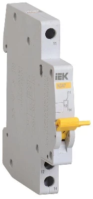 Контакт состояния КС47 новая серия на DIN-рейку KARAT IEK MVA01D-KS-1