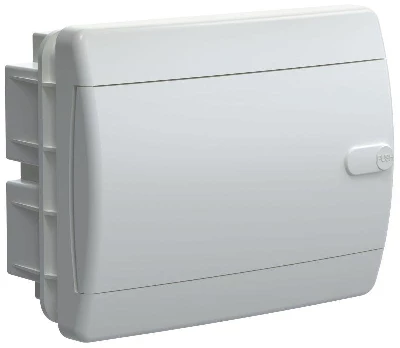 Корпус ЩРВ-П-8 UNION Compact IP41 бел. дверь пластик. IEK UIC-KP13-V-08-41-K01