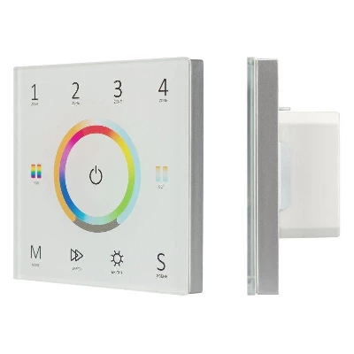 Панель Sens SMART-P67-MULTI White 230В 4 зоны 2.4G IP20 пластик Arlight 028321