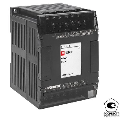 Модуль ввода термосопротивлений REMF 4 PRO-Logic (с поверкой) EKF REMF-T-4TR-V