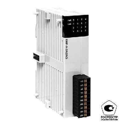 Модуль аналогового в/в EMF 2/2 PRO-Logic (с поверкой) EKF EMF-A-2AI2AO-V
