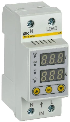 Реле напряжения и тока РНТ-д 1ф 36мм 50А KARAT IEK IVC21-1-50