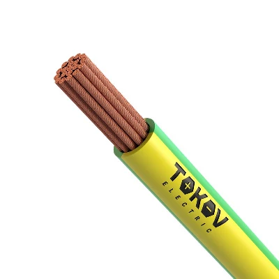 Провод TOKOV ELECTRIC ПуГВнг(А)-LS 1х1.5 (бухта) Ж/З 450/750В (м) 000011505