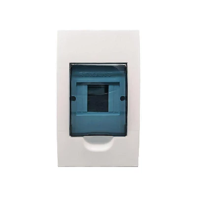 Бокс пластиковый ЩРВ-П-4 IP41 бел. Rexant 11-0204